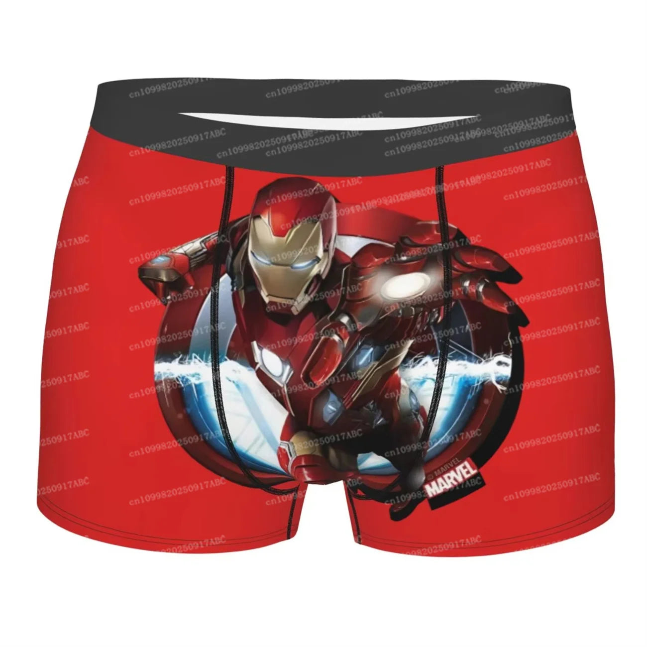 Men Underpants Funny Iron Man Marvel Film Boxers Shorts Panties Women Underpants Breathable Briefs Underwear Shorts Boxer Briefs