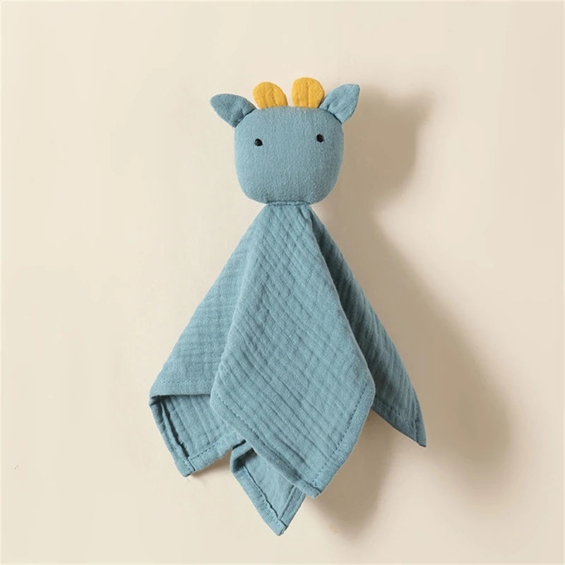 Stuffed Goose Baby Towel Cotton Baby Sleeping Cuddling Security Blanket Newborn Soothe Appease Towel Kids Face Towel Washcloth