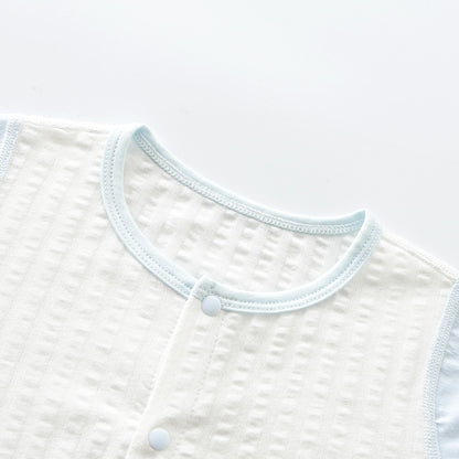 Baby Underwear Set Pure Cotton Summer Baby Split Pajamas Children's Home Clothes Light and Breathable