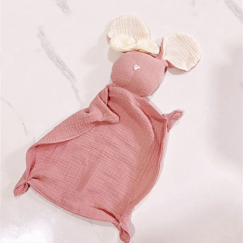 Stuffed Goose Baby Towel Cotton Baby Sleeping Cuddling Security Blanket Newborn Soothe Appease Towel Kids Face Towel Washcloth