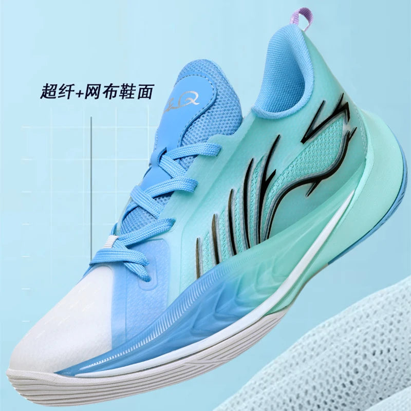 High Top Basketball Shoes For Teen Boys Anti Slip Breathable Cushioned Sneakers Men Student Training Outdoor Sports Footwear