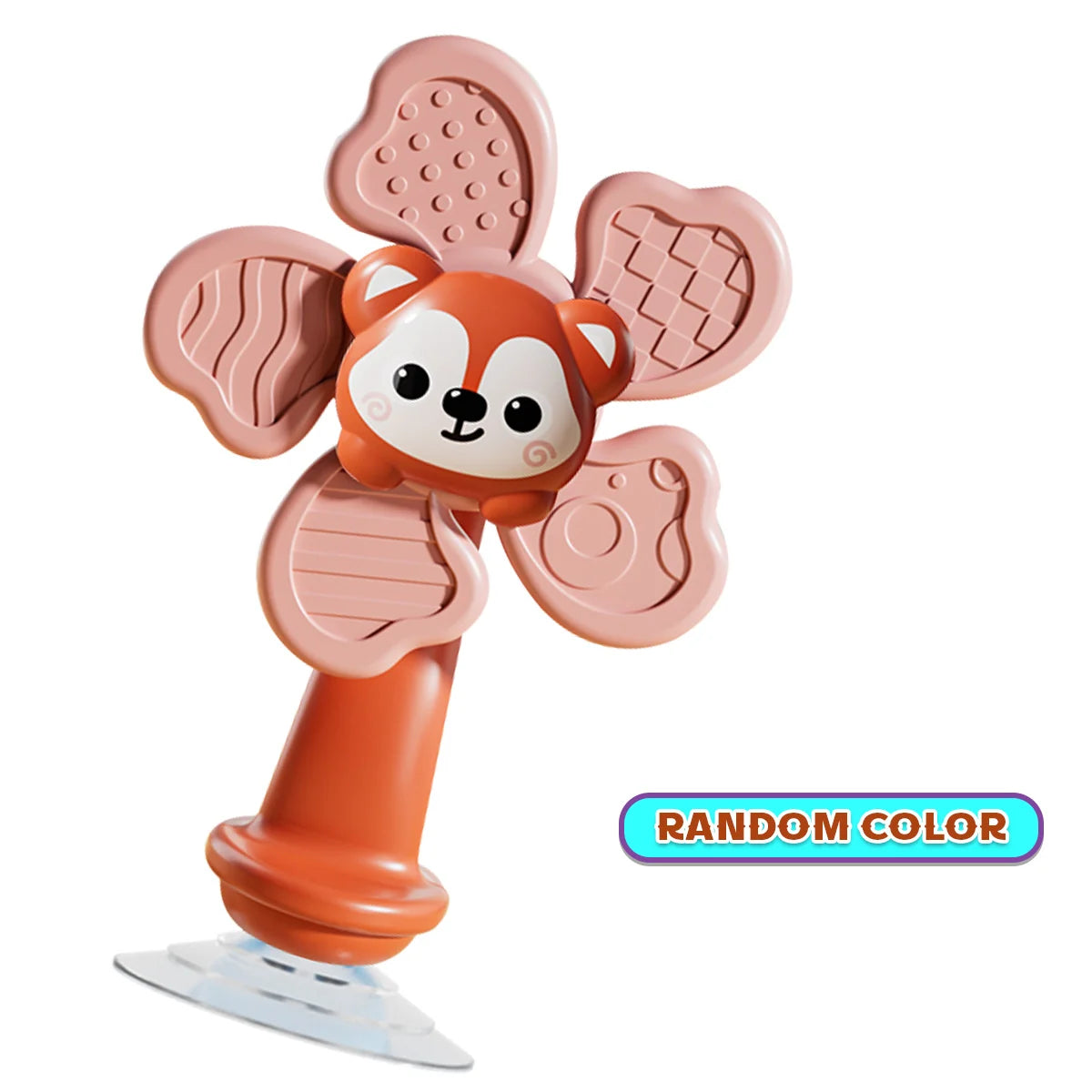 Baby Bath Toy Bathing Sucker Spinner Suction Cup Cartoon Rattles Fidget Educational Toy Children Boy Girl Gift Funny Development