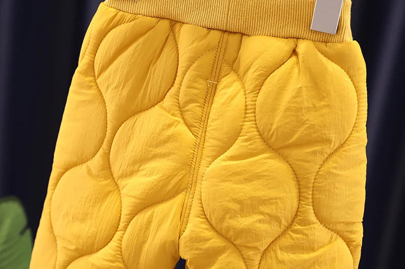 Baby Boys Clothes Full Sleeve Solid Parkas Pants 2pcs/set Toddler Costume Infant Jacket Kids Sportswear Girl Solid Casual Warm
