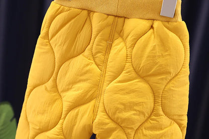 Baby Boys Clothes Full Sleeve Solid Parkas Pants 2pcs/set Toddler Costume Infant Jacket Kids Sportswear Girl Solid Casual Warm