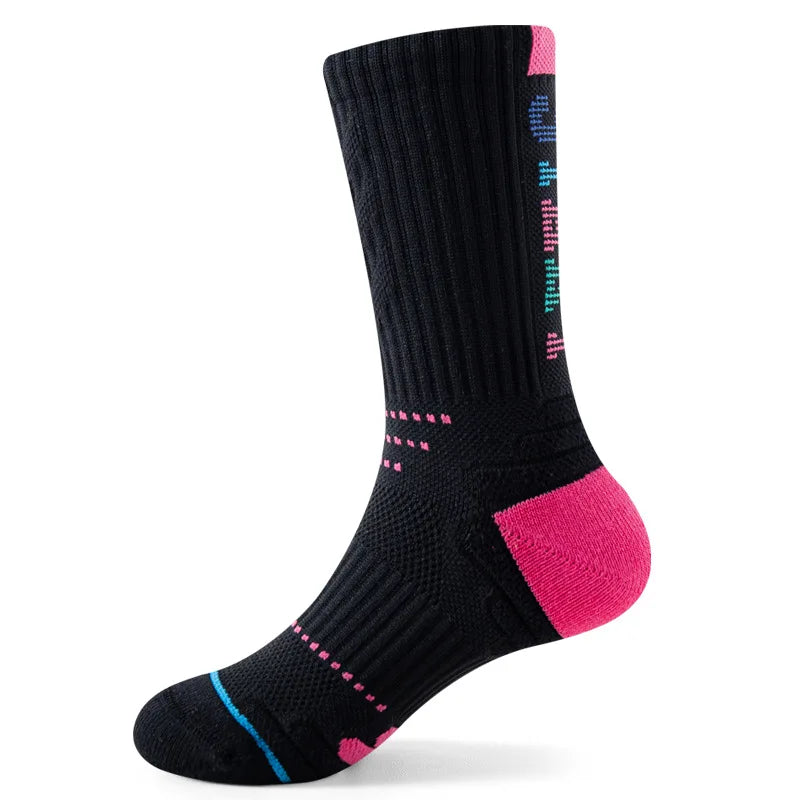 Professional Children's Sports Socks Boys Basketball Socks Outdoor Football Sock Hiking Sports Socks for Girls 5-14 Years