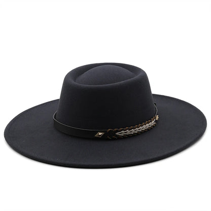 men's hats hats for women british cup hat Caps Women's cowboy luxury elegant country Panama fedora jazz chapéu cowgirl domo hat