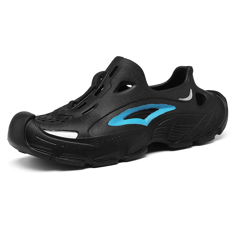 Men's 2025 Summer Outdoor Wear Non-Slip, Anti-Odor Breathable Sandals Wading Beach Sports All-Inclusive Sandals and Slippers