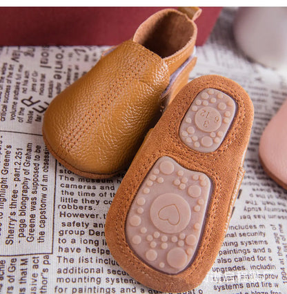 Baby Shoes Toddler Girls Boys Casual Leather Shoes Winter Furry Boot Newborn Infant Barefoot Shoes Sapatato Loafers Items Stuff