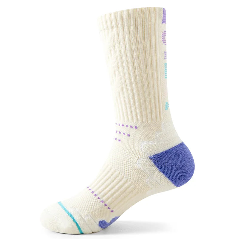 Professional Children's Sports Socks Boys Basketball Socks Outdoor Football Sock Hiking Sports Socks for Girls 5-14 Years