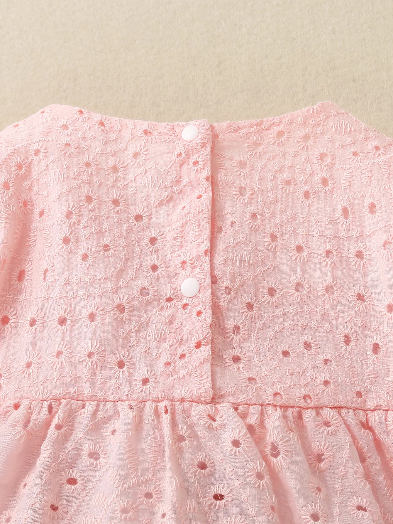Baby Girls Clothes Set Spring Summer Toddler Solid Color Round Neck Long Sleeve T-Shirt Tops And Elastic Casual Ruffle Shorts