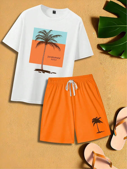 Men's summer suit, fashionable and versatile, any set is very stylish~