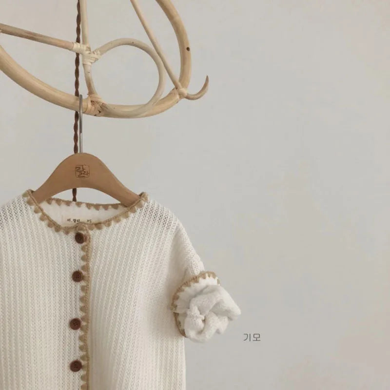 New Baby Girl Vintage Romper Japan Style Infant Soft Cotton Long Sleeve Jumpsuit Newborn Pajamas Baby Casual Home Clothes 0-24M
