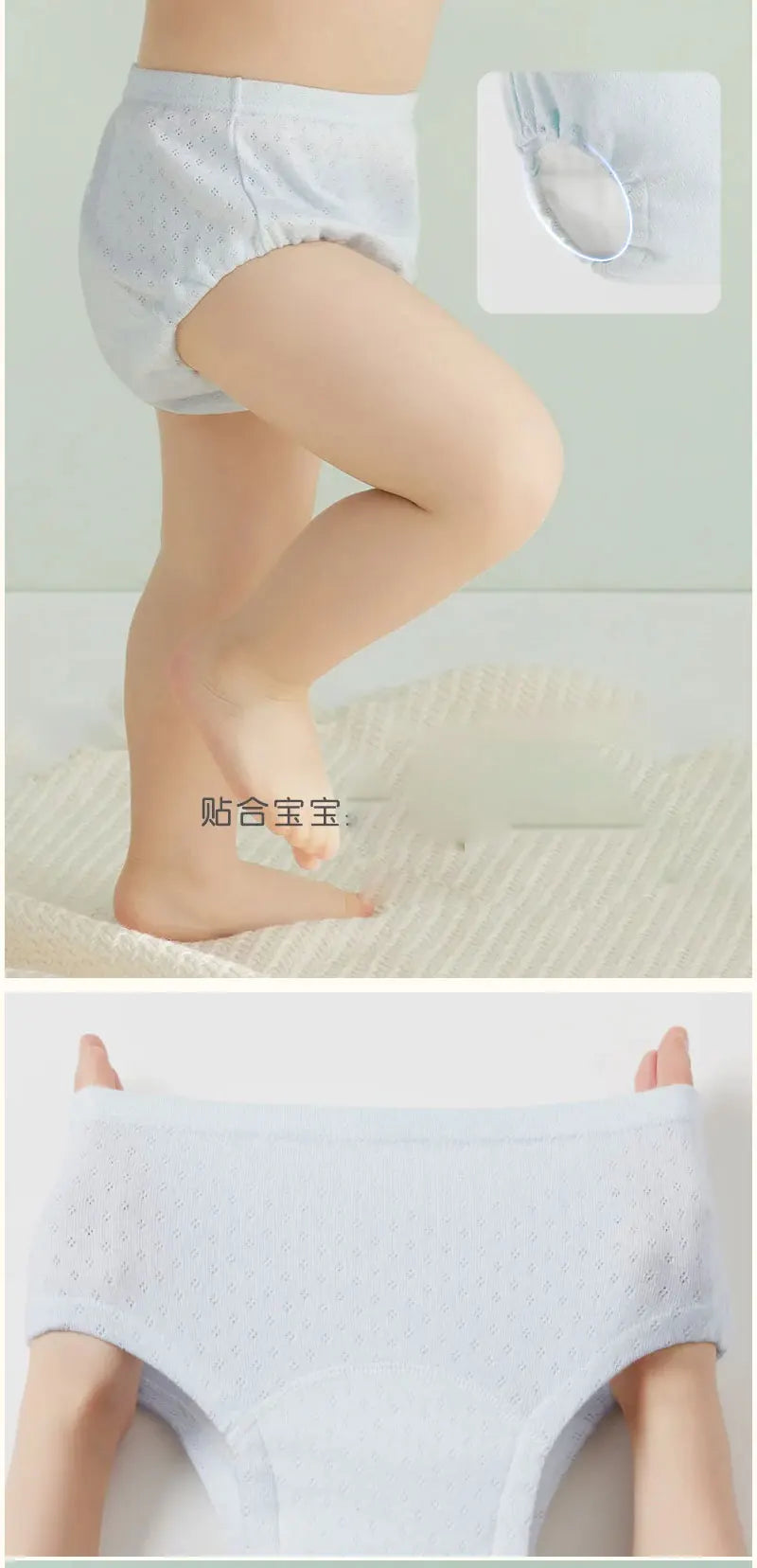 Newborn Baby Reusable Diapers Children Potty Training Panties Cotton Cloth Washable Underwear  Ecological Nappies Infant Panties