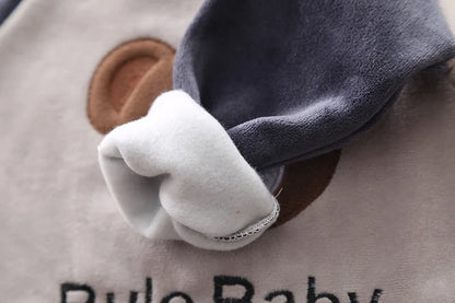 Winter Baby Boys Clothes Autumn Boys Clothing Sets Cute Cartoon Coat + Vest + Pants Girls Suits 1 2 3 4 Years New Kids Clothes
