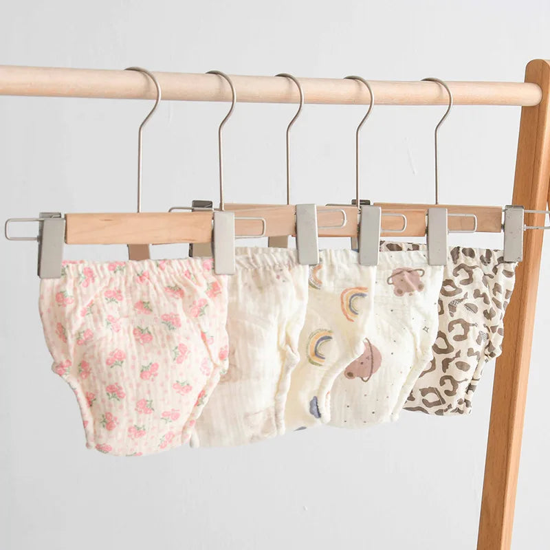 10 Pcs Reusable Baby Training Pants Washable Kids Cloth Diaper Nappies Changing Underwear Infant Toddler Potty Training Panties