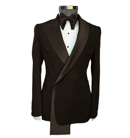 Men's Suits Single Jackets Wedding Groom Tuxedos Peak Lapel Design Blazer for Men Fashion Customization Clothing