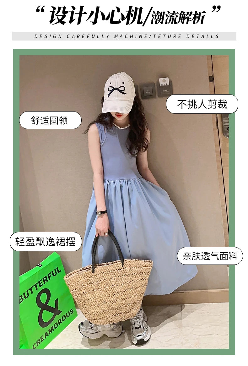 French teenage girls dress roupa vestido longo infantil menina 12 a 14anos kids clothes pink one-pieces elegant long dresses 10