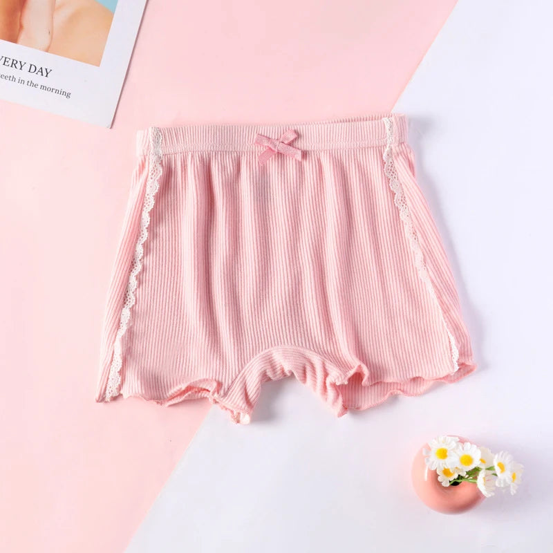 Girls' safety shorts to prevent exposure, summer thin version, baby and children's protective shorts and underwear two-in-one, o
