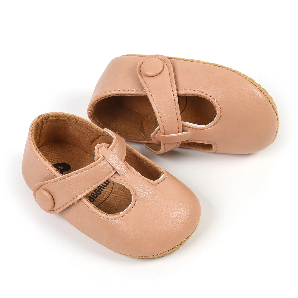 Baby Boys Girls Shoes Infant Leather Rubber Sole Anti-slip Toddler First Walkers Crib Shoes Newborn Girl Princess