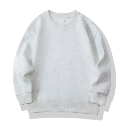 Fashion Girls Boys Sweatshirts Clothing Autumn Solid Color Casual Long Sleeve Loose Tops Children's Clothes Teen 6 8 10 12 Years