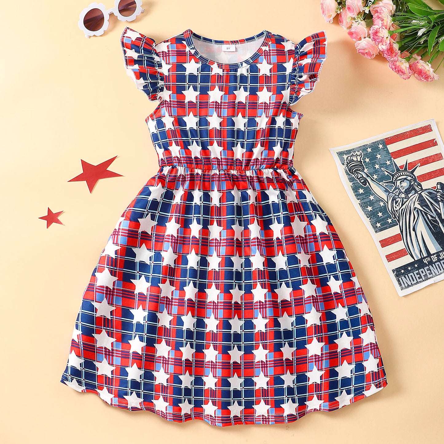 Teens Dress Kids Girl Clothes 8 9 10 11 12 Years Old Short Sleeve Summer Fashion Casual Butterfly Birthday Gift Children Dresses