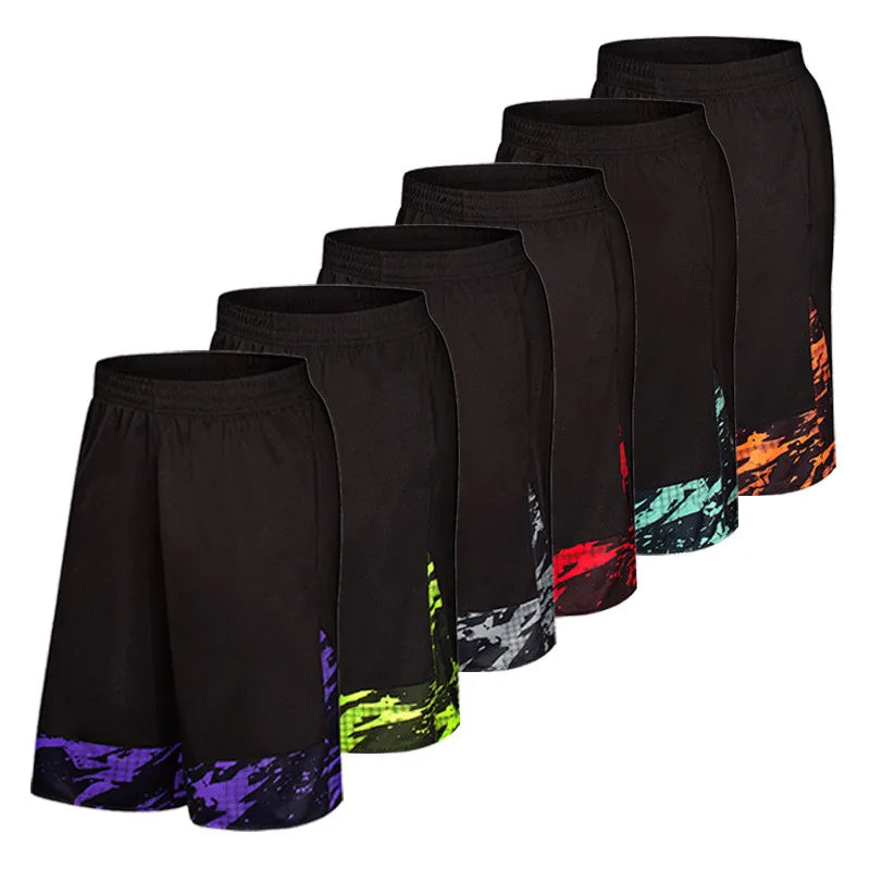 Men Boy Student Basketball Sport Gym QUICK-DRY Workout Board Shorts For Soccer Exercise Hiking Running Fitness Football Jersey 3