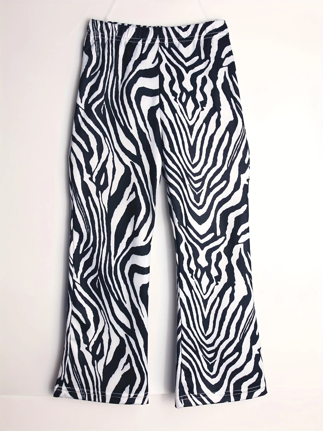 Girls Casual Flare Pants Outdoor Gift Spring Summer Fall Creative Pants Print Yoga Pants