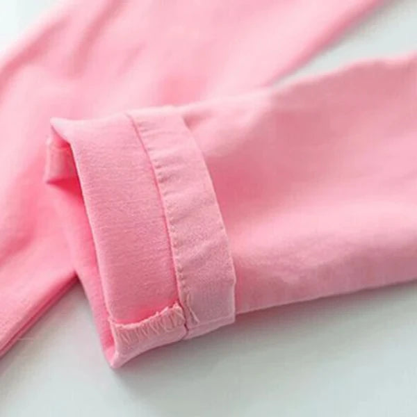 Girls Pants Children Pencil Leggings Elastic Kids Spring autumn Fashion Candy Colors Slimming Large Bottoming Pants