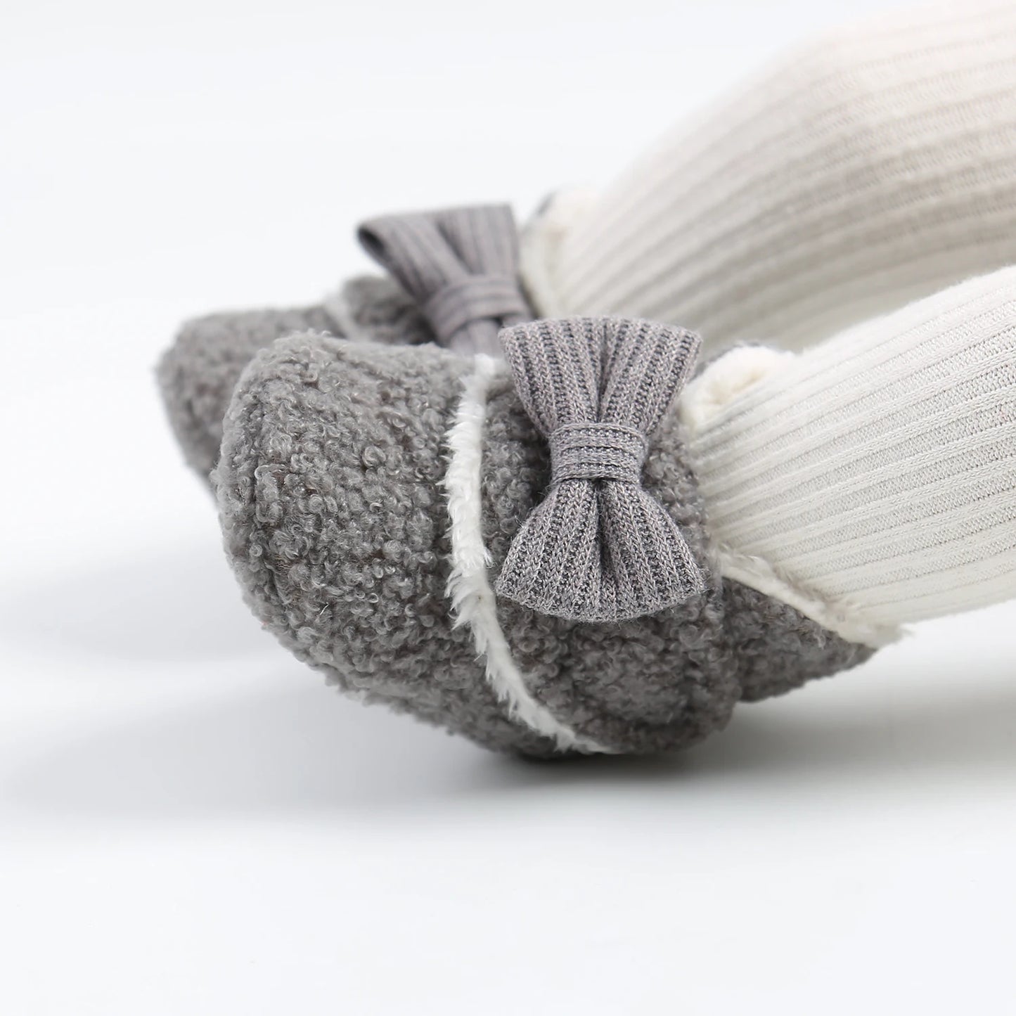 Baby Booties for Boys Girls with Soft Lining Non Slip Gripper Newborn Infant Slipper Socks Toddler First Walker Crib Shoes 0-18