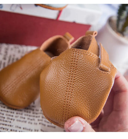 Baby Shoes Toddler Girls Boys Casual Leather Shoes Winter Furry Boot Newborn Infant Barefoot Shoes Sapatato Loafers Items Stuff