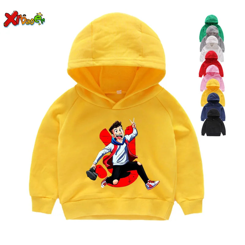 Kids Hoodies Sweatshirt Children Sweatshirts for Boy Clothes Pullover Toddler Baby Clothing Fashion Girl Cool Baby Boys Clothes