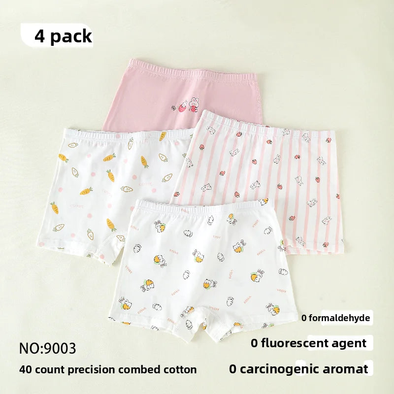 Teenage Girl Panties Women's Cotton Briefs Children's Panties for Girls Girls' Underwear Pants Ladies Underpants Girls' Kids Set