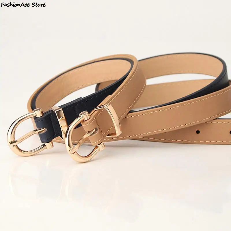 Leather Female Belt Strap Black Brown Green Women Belts Ladies Dress Belt Girls Pants Jean Waist Belt