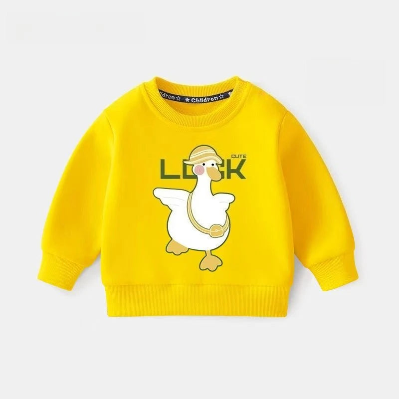 Baby Girl Clothes Set Autumn Kid Printed Sweatshirts Pullover Top and Pants 2pcs Suit Children Boys Fashion Tracksuits Outfits