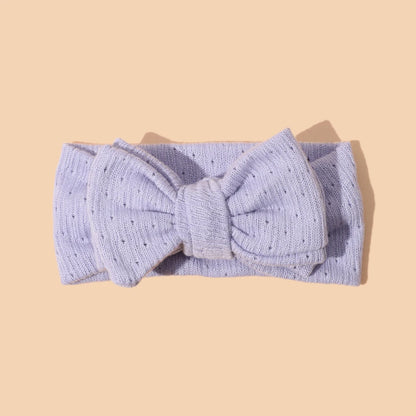 Baby Girl Hair Accessorie Solid Elastic Bow Hair Bands for Girls Soft Comfortable Baby Headband Cute Infant Photography Props