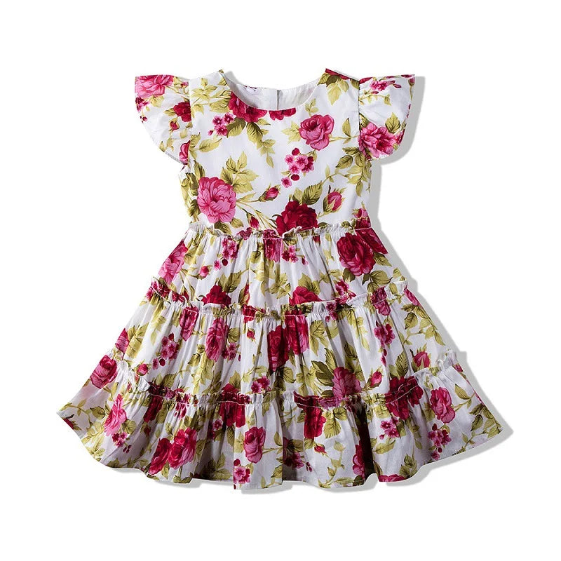 Teenage Girl Princess Dresses Summer Kids Dresses Party Robe Fille Birthday vestidos Evening Elegant Wedding Dress For Girl