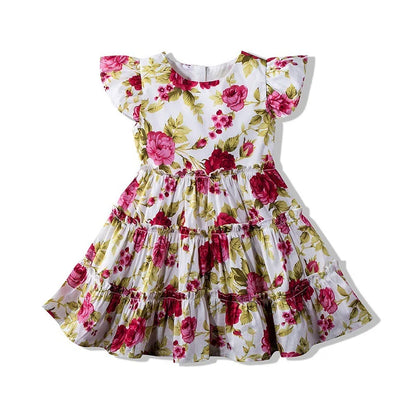 Teenage Girl Princess Dresses Summer Kids Dresses Party Robe Fille Birthday vestidos Evening Elegant Wedding Dress For Girl