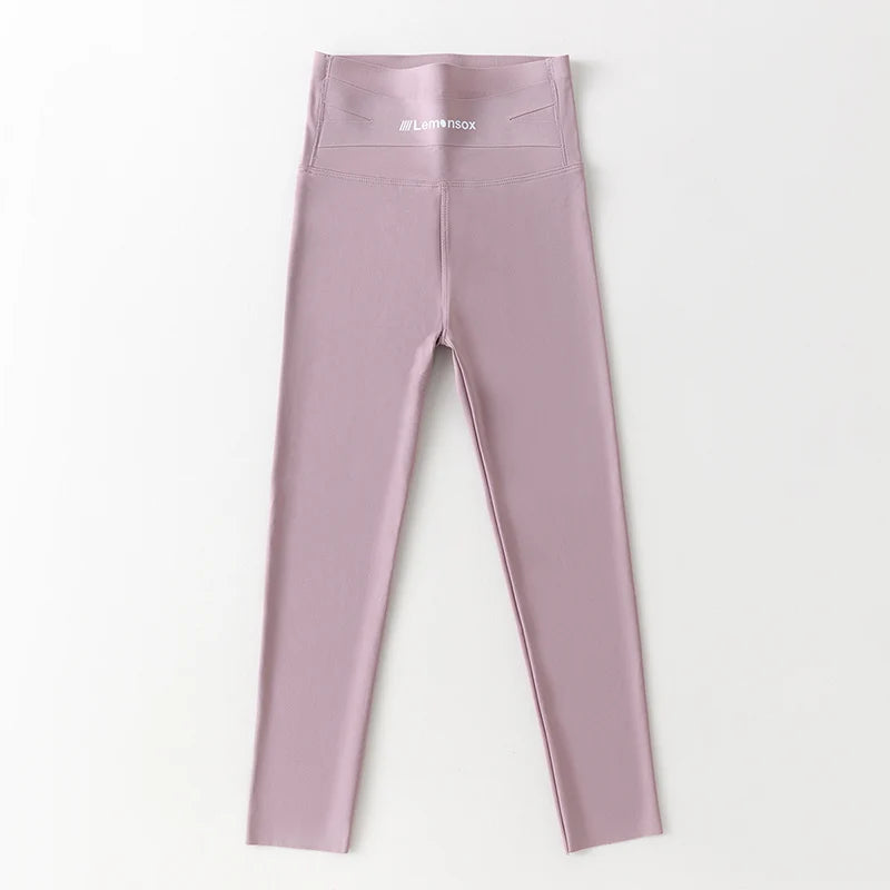 Girls' Shark Shorts for Spring and Autumn; Thin Children's Tights with High Elasticity; Nine-inch Pants