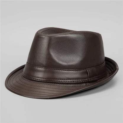 Men's and Women's Gentleman Hat Casual England Cowboy Hat Retro Warm Bowler Hat Jazz Cap Out Hundred with The Trend Cap