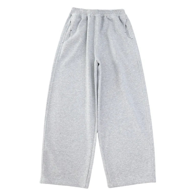 Girls Sweatpants 2025 Spring  Autumn New Style Teenagers Fashion Casual Sports Pants Children Straight Loose Wide-leg Trackpants