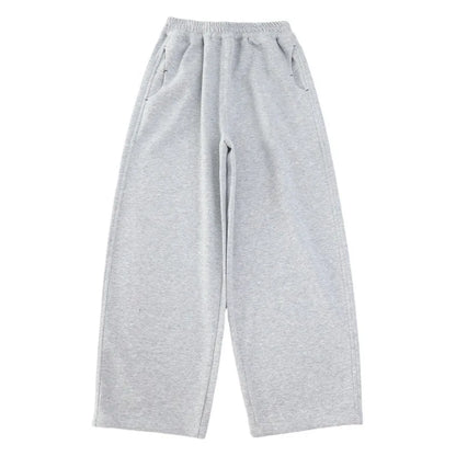 Girls Sweatpants 2025 Spring  Autumn New Style Teenagers Fashion Casual Sports Pants Children Straight Loose Wide-leg Trackpants