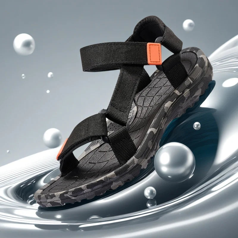 Children's Boy Sandals Kids Summer Breathable Sport for Girl Casual Beach Shoe Comfortable Soft Sole Non-slip Student Sandalias
