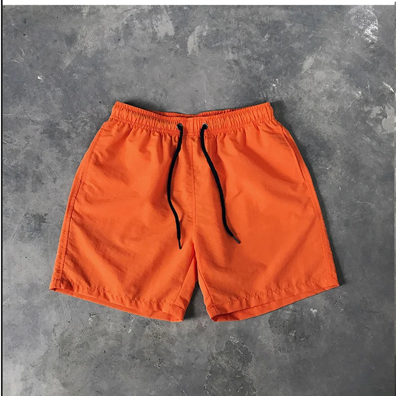Men's Beach Pants Casual Five-Panel Shorts Fashion Trendy Outerwear Loose Fit Waterproof Surfing Swimming Trunks