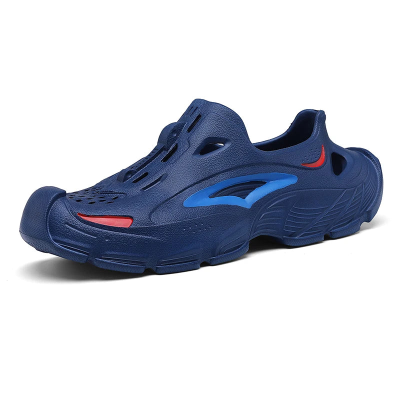 Men's 2025 Summer Outdoor Wear Non-Slip, Anti-Odor Breathable Sandals Wading Beach Sports All-Inclusive Sandals and Slippers