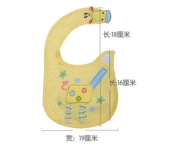Sales Cotton Baby Bibs Waterproof Infant Bibs(send By Boys' or Girls')