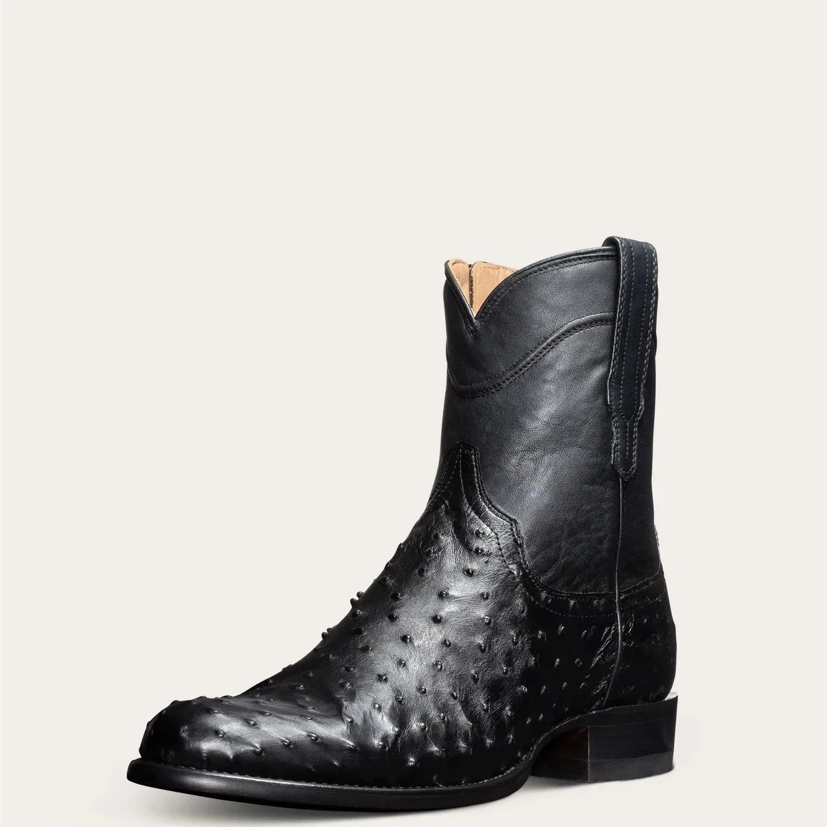 Men's Boots 2025 New Product Outer Low Heel Round Head 38-48 Men's Low Barrel Knight Boots