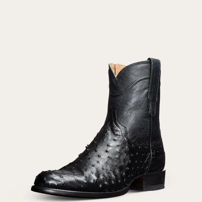 Men's Boots 2025 New Product Outer Low Heel Round Head 38-48 Men's Low Barrel Knight Boots