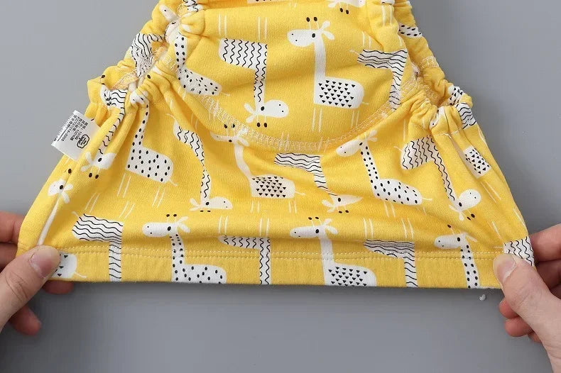 Baby Training Pants Cotton Cloth 6 Layers Cloth Baby Diapers Breathable Reusable Washable Children Underwear Cloth Diapers