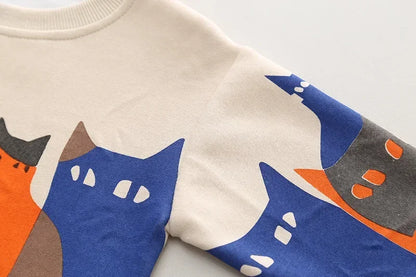 Spring Baby Boy Clothes 18 to 24 Months Cartoon Casual Long Sleeve Boys Sets T-shirts and Pants Boys Outfit  Kids Essentials