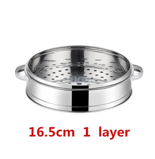 Stainless Steel Pot Steamer Rice Cooker Food Steaming Grid with Double Ear Drain Basket Kitchen Cooking bamboo steamer cooker